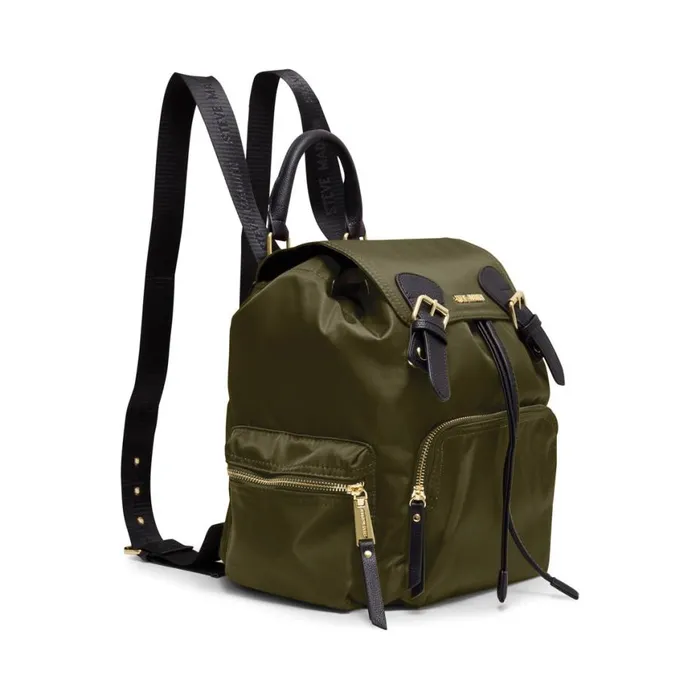 Steve Madden Nylon Backpack Olive Womens Belt Bags and Backpacks Steve Madden Nylon Backpack Olive Womens Belt Bags and Backpacks