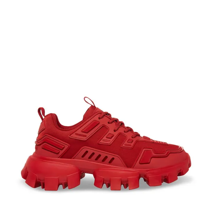 Steve Madden Ponce Red Mens Sneakers