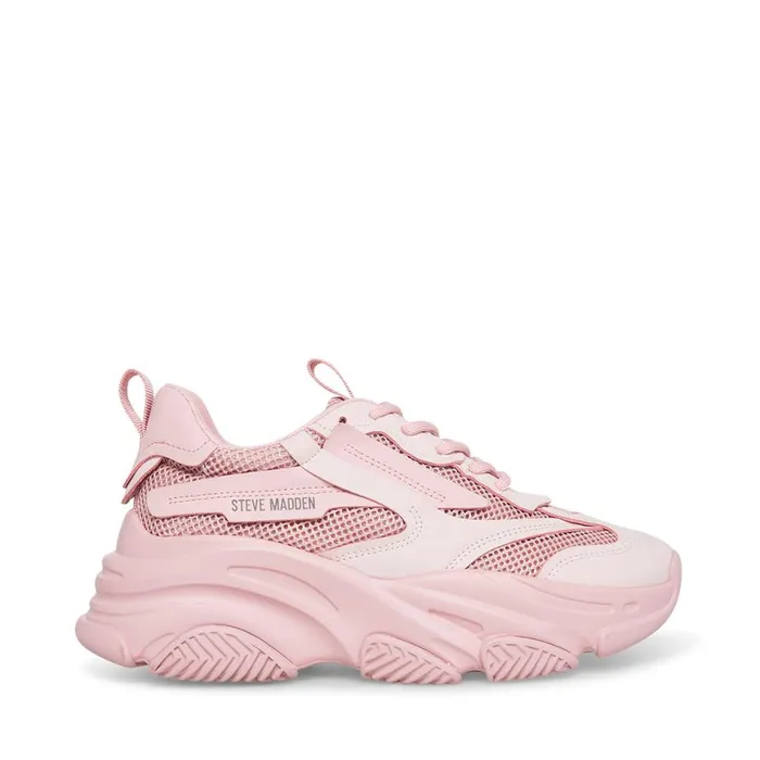 Steve Madden Possession Dusty Pink Womens Sneakers