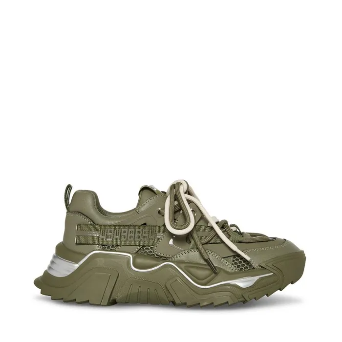 Steve Madden Power Olive Womens Sneakers