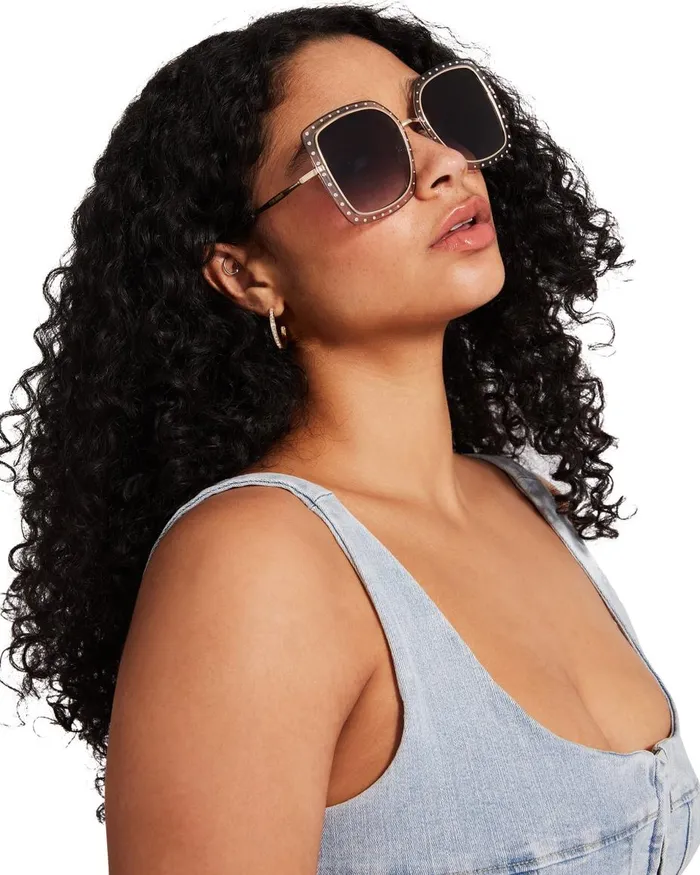Steve Madden Rosalie Sunglasses Grey Womens Sunglasses
