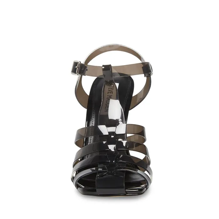 Steve Madden Sway Black Womens Heels