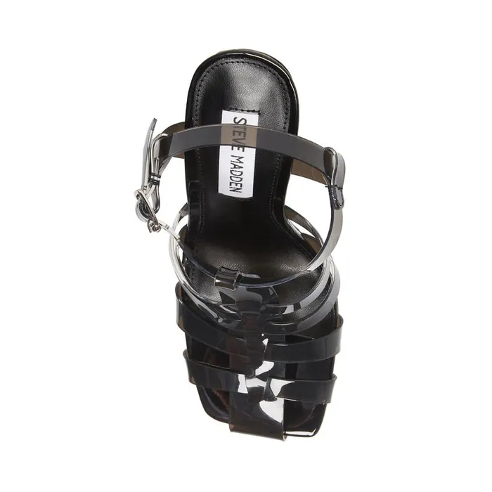 Steve Madden Sway Black Womens Heels