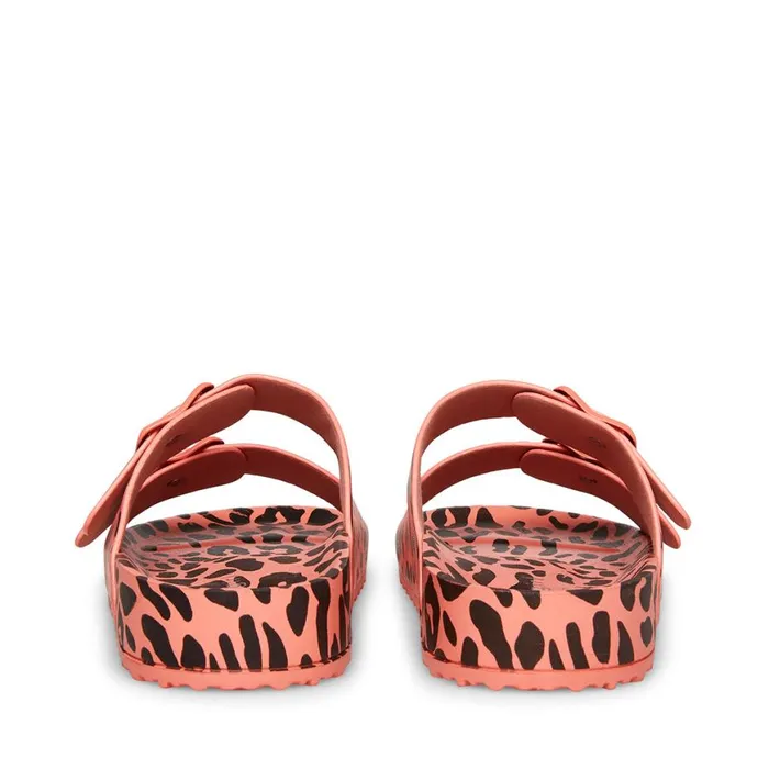 Steve Madden TeddyT Pink Multi Womens Sandals