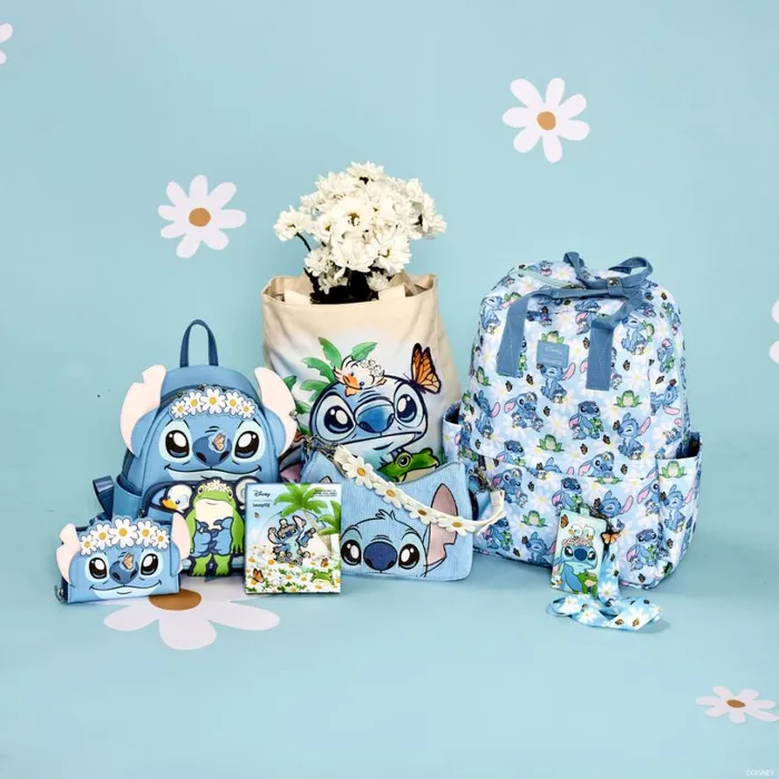 Stitch Springtime Daisy 3 Unisex Loungefly Enamel Pins Stitch Springtime Daisy 3 Unisex Loungefly Enamel Pins