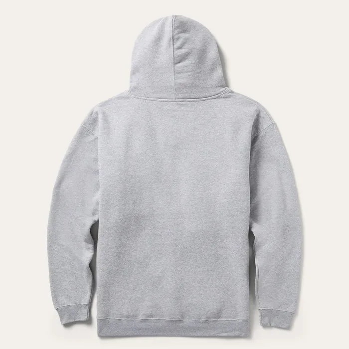 Sweaters and Hoodies Men Stetson John B Co Hooded Sweatshirt Grey