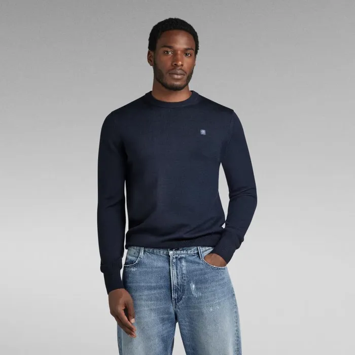 Sweaters Men GStar RAW Premium Core Knitted Sweater Salute