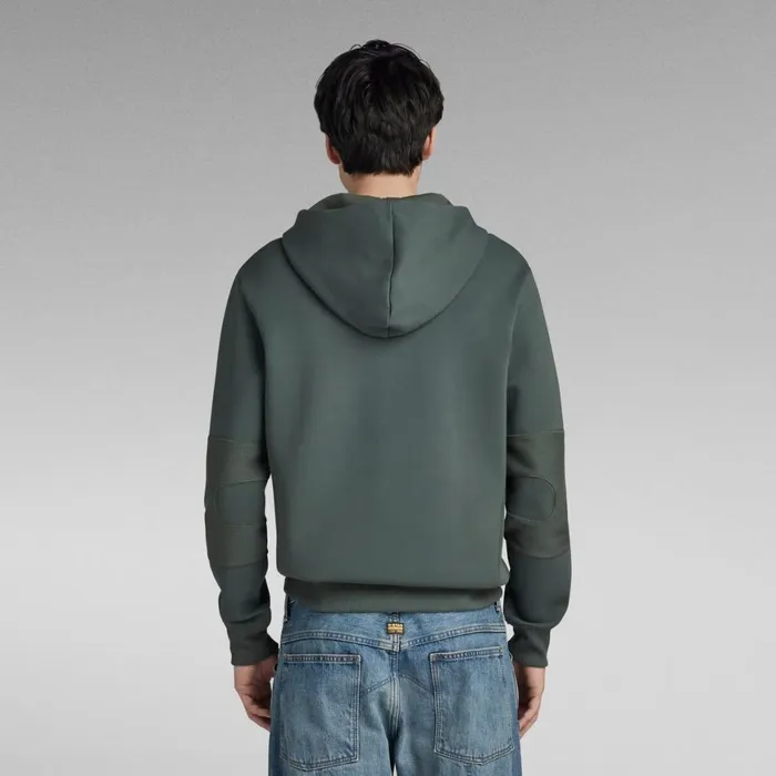 Sweatshirts and Hoodies Men GStar RAW Moto Hooded Sweater Graphite
