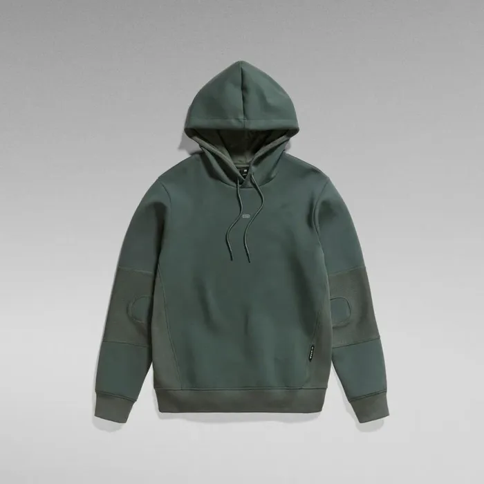 Sweatshirts and Hoodies Men GStar RAW Moto Hooded Sweater Graphite