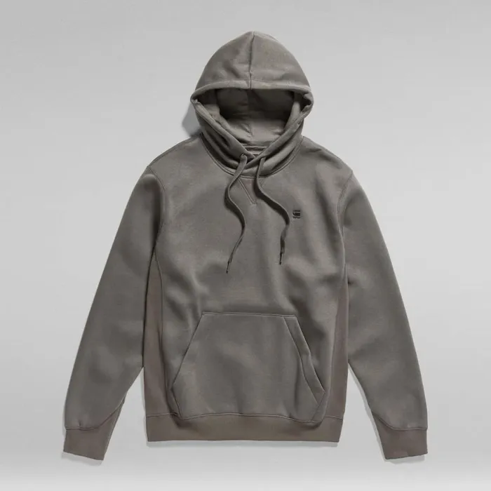Sweatshirts and Hoodies Men GStar RAW Premium Core Hooded Sweater Granite