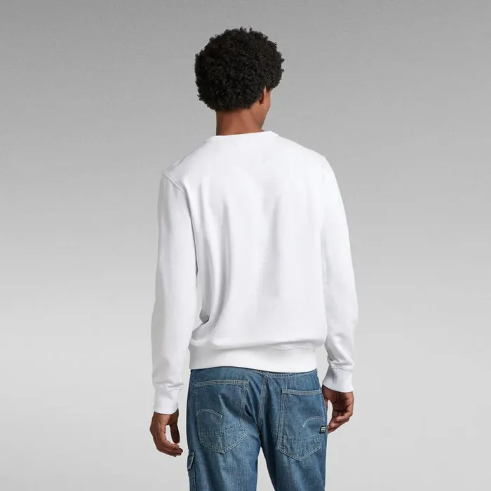 Sweatshirts and Hoodies Men GStar RAW RAW Sweater White