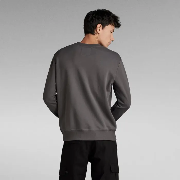 Sweatshirts and Hoodies Men GStar RAW Regular Sweater Granite