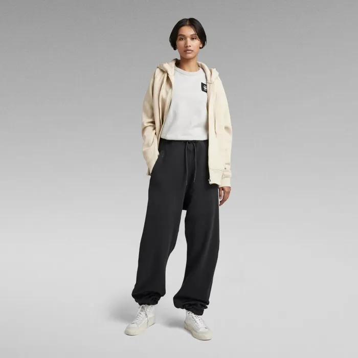 Sweatshirts and Hoodies Women GStar RAW Premium Core 20 Hooded Zip Through Sweater Brown Rice
