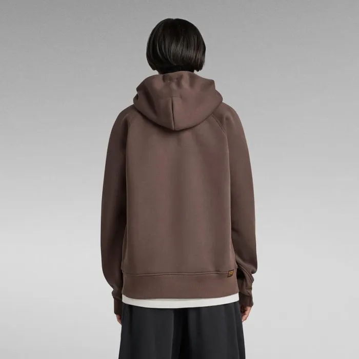 Sweatshirts and Hoodies Women GStar RAW Premium Core 20 Hoodie Chocolat