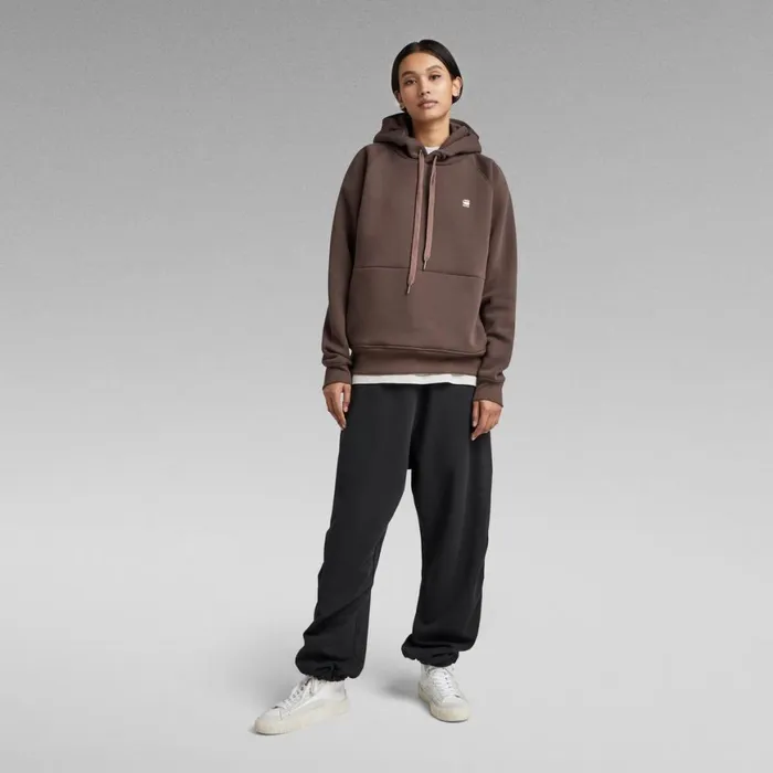 Sweatshirts and Hoodies Women GStar RAW Premium Core 20 Hoodie Chocolat
