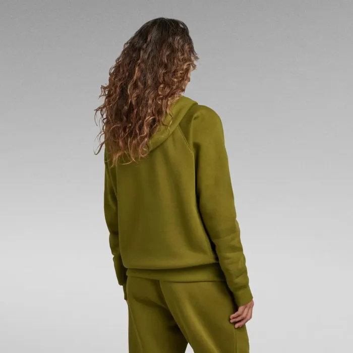 Sweatshirts and Hoodies Women GStar RAW Premium Core 21 Zip Thru Hoodie Avocado