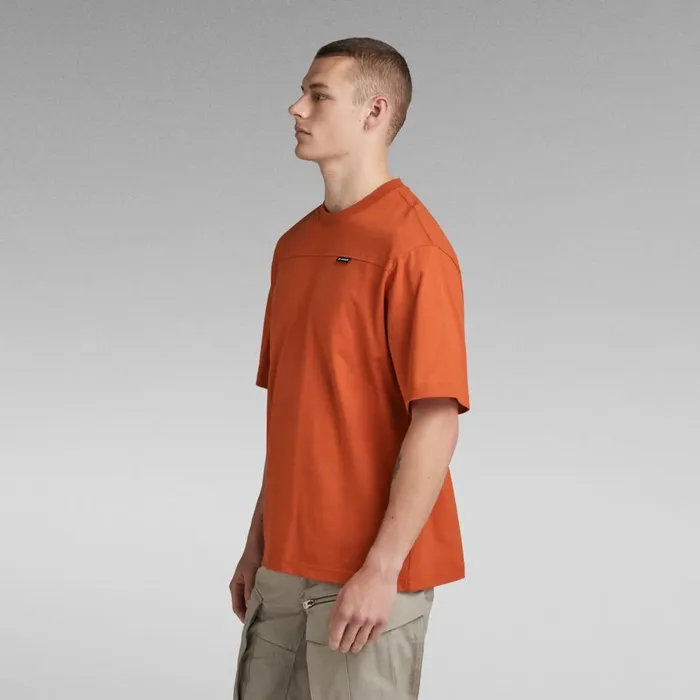 TShirts and Polos Men GStar RAW Boxy Base 20 TShirt Rooibos Tea