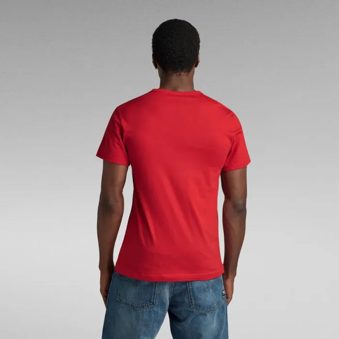 TShirts and Polos Men GStar RAW Graphic STM 4 TShirt Acid Red