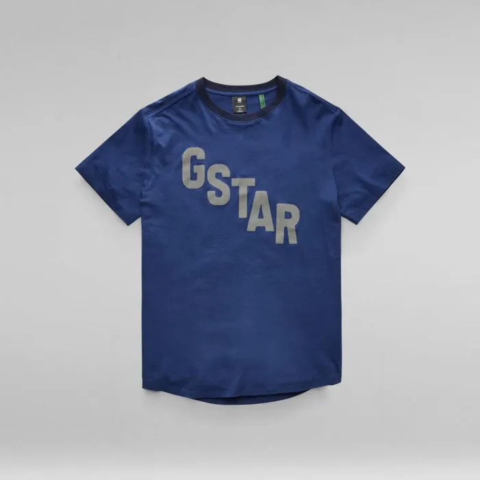 TShirts and Polos Men GStar RAW Lash Sports Graphic TShirt Ballpen Blue