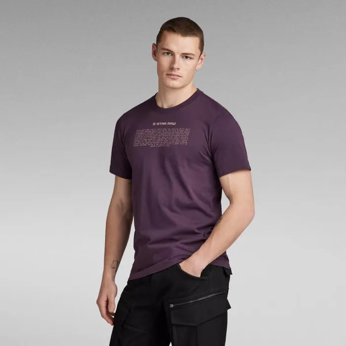 TShirts and Polos Men GStar RAW Poem Slim TShirt Light Maze
