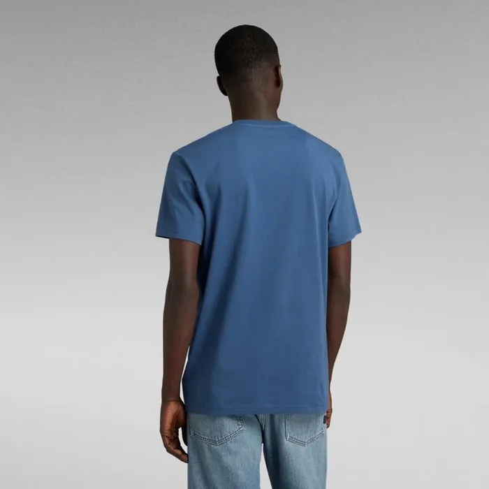 TShirts and Polos Men GStar RAW RAW Felt TShirt Rank Blue