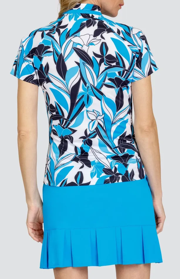 Tail Activewear Fabiana Top 8211 Iris Oasis Women Short Sleeve