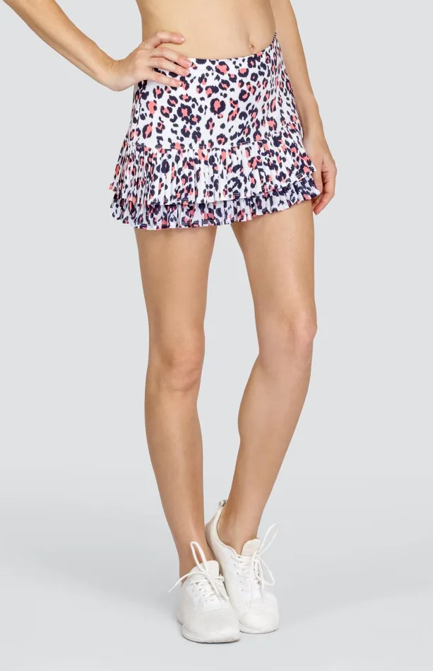 Tail Activewear Kacie 125034 Skort 8211 Painted Leopard Women Skirts And Skorts
