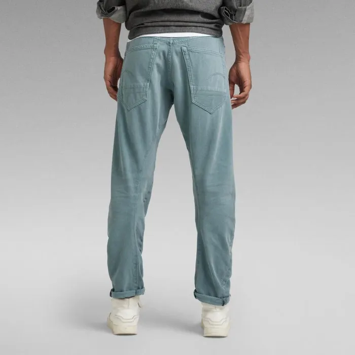 Tapered Men GStar RAW Arc 3D Jeans Rainbow Foliage Green Gd