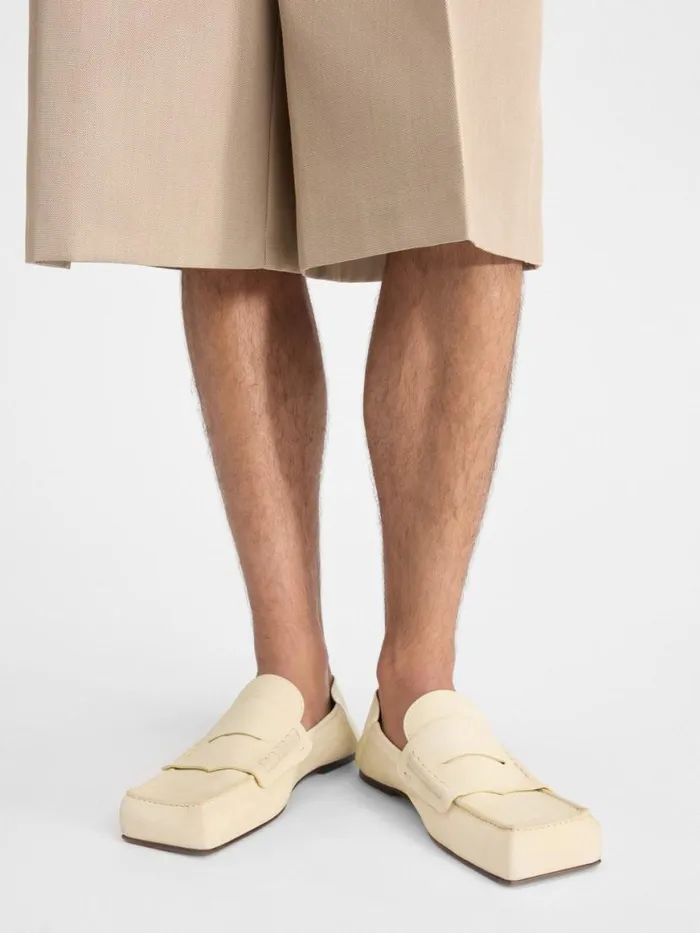 The Carr Loafers Pale Yellow Men JACQUEMUS Shoes The Carr Loafers Pale Yellow Men JACQUEMUS Shoes