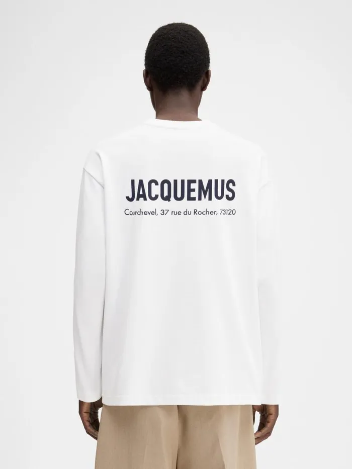 The Courchevel Address Tshirt Courchevel White WomenMen JACQUEMUS Tshirts The Courchevel Address Tshirt Courchevel White WomenMen JACQUEMUS Tshirts