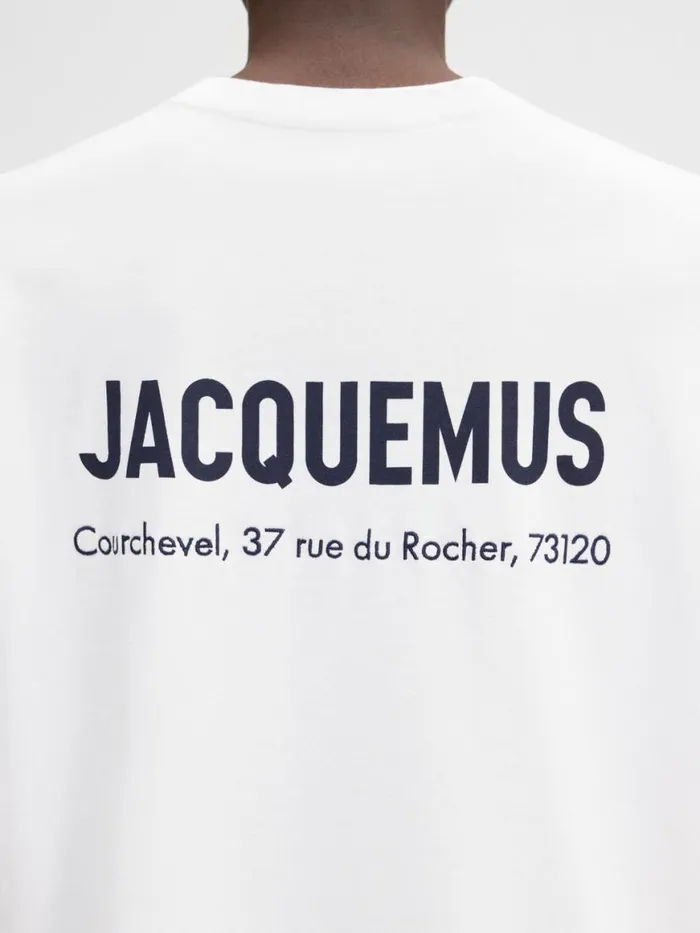 The Courchevel Address Tshirt Courchevel White WomenMen JACQUEMUS Tshirts The Courchevel Address Tshirt Courchevel White WomenMen JACQUEMUS Tshirts