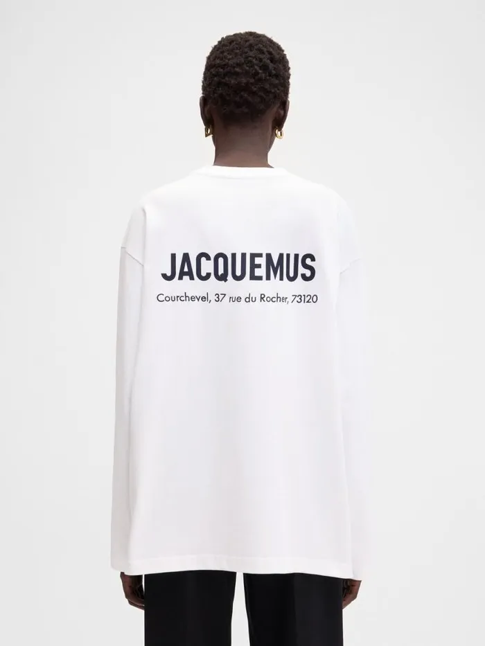 The Courchevel Address Tshirt Courchevel White WomenMen JACQUEMUS Tshirts The Courchevel Address Tshirt Courchevel White WomenMen JACQUEMUS Tshirts