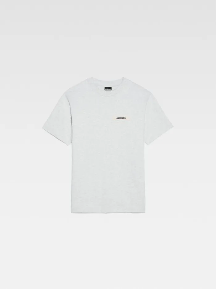 The Gros Grain Tshirt Grey WomenMen JACQUEMUS Tshirts The Gros Grain Tshirt Grey WomenMen JACQUEMUS Tshirts