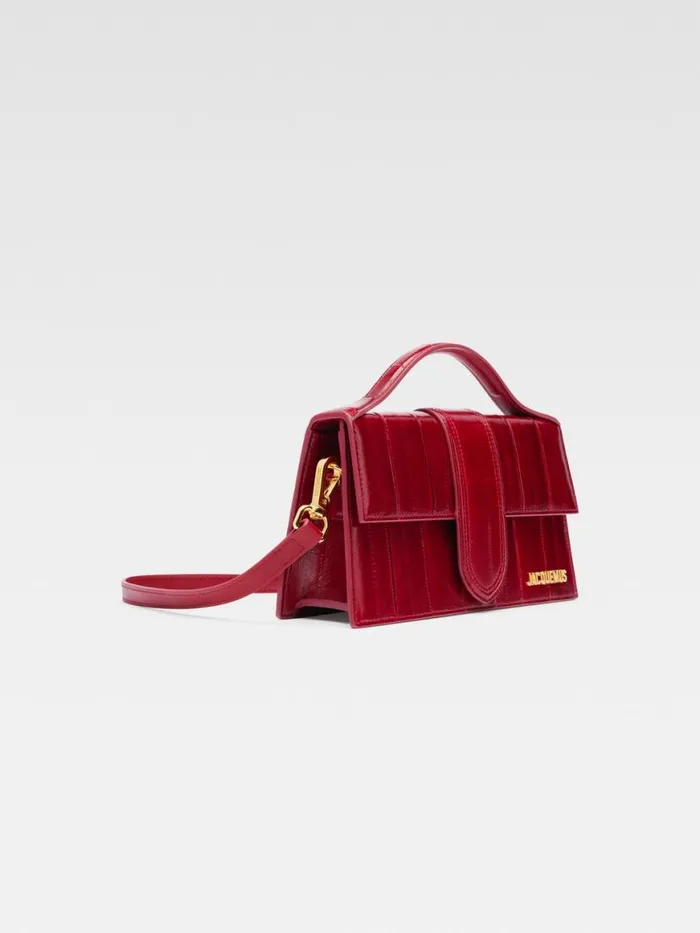 The Large Bambino Dark Red Women JACQUEMUS Crossbody and Handbags The Large Bambino Dark Red Women JACQUEMUS Crossbody and Handbags