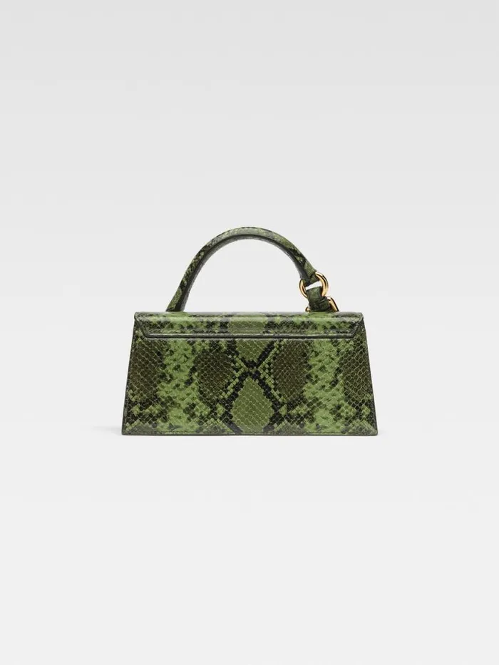 The Long Chiquito With Buckle Green Women JACQUEMUS Crossbody and Handbags The Long Chiquito With Buckle Green Women JACQUEMUS Crossbody and Handbags