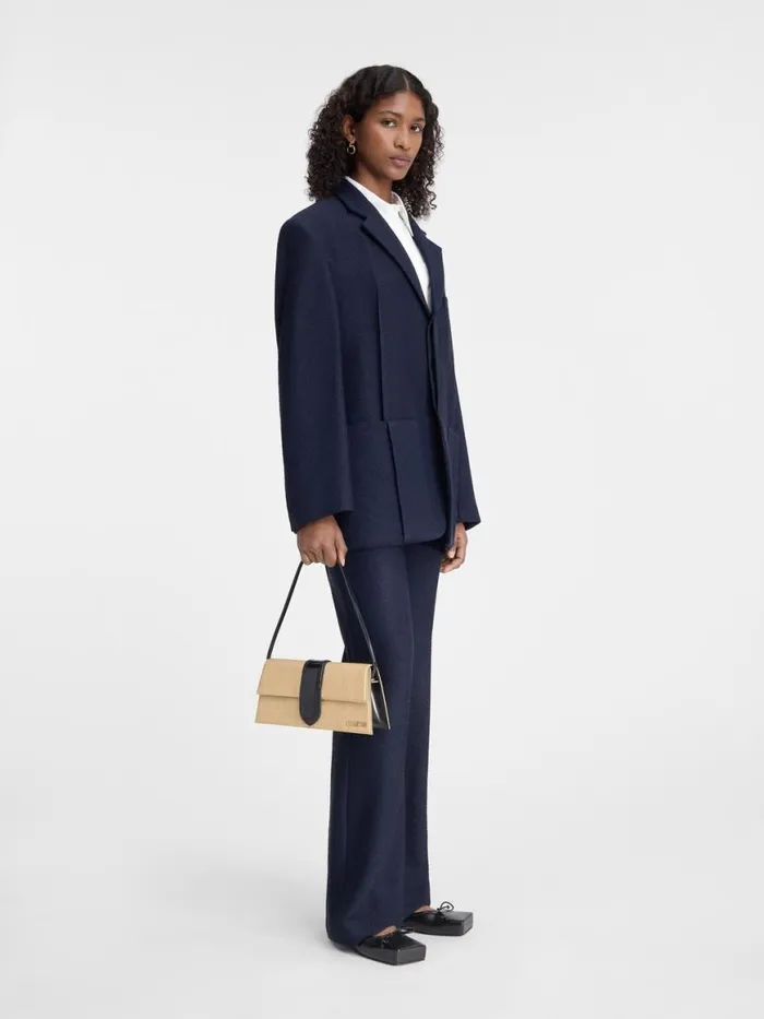 The Man039s Jacket Dark Navy Women JACQUEMUS Coats and Jackets The Man039s Jacket Dark Navy Women JACQUEMUS Coats and Jackets