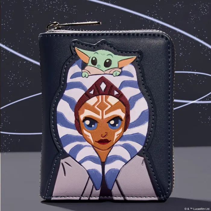 The Mandalorian Ahsoka and Grogu Precious Cargo Zip Around Wallet Unisex Loungefly Bags and Wallets The Mandalorian Ahsoka and Grogu Precious Cargo Zip Around Wallet Unisex Loungefly Bags and Wallets