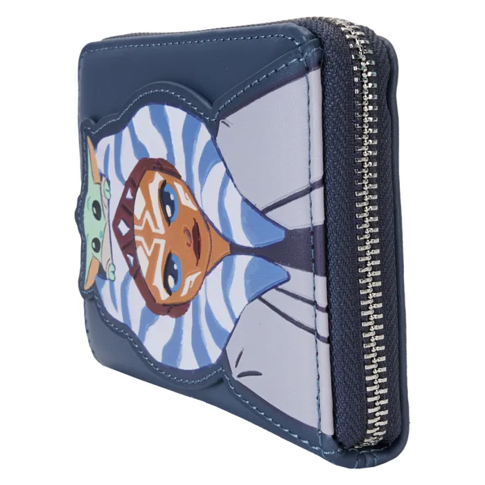 The Mandalorian Ahsoka and Grogu Precious Cargo Zip Around Wallet Unisex Loungefly Bags and Wallets The Mandalorian Ahsoka and Grogu Precious Cargo Zip Around Wallet Unisex Loungefly Bags and Wallets