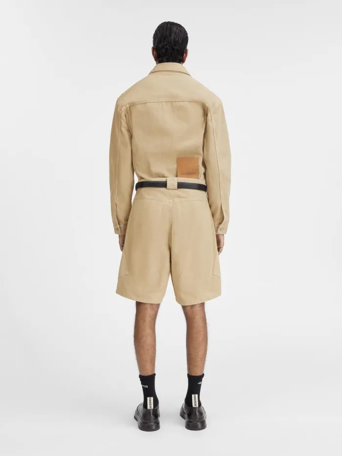 The Marrone Shorts Beige Men JACQUEMUS Trousers and Shorts The Marrone Shorts Beige Men JACQUEMUS Trousers and Shorts