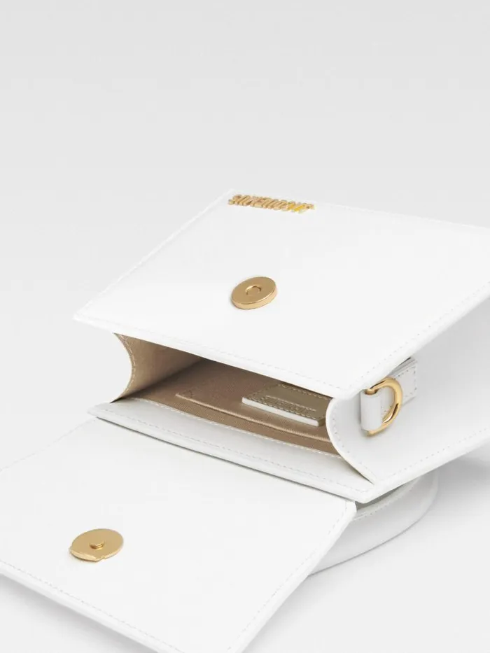 The Medium Chiquito White Women JACQUEMUS Crossbody and Handbags The Medium Chiquito White Women JACQUEMUS Crossbody and Handbags