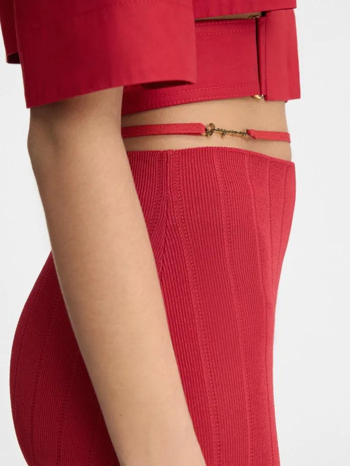 The Pral Skirt Dark Red Women JACQUEMUS Dresses and Skirts