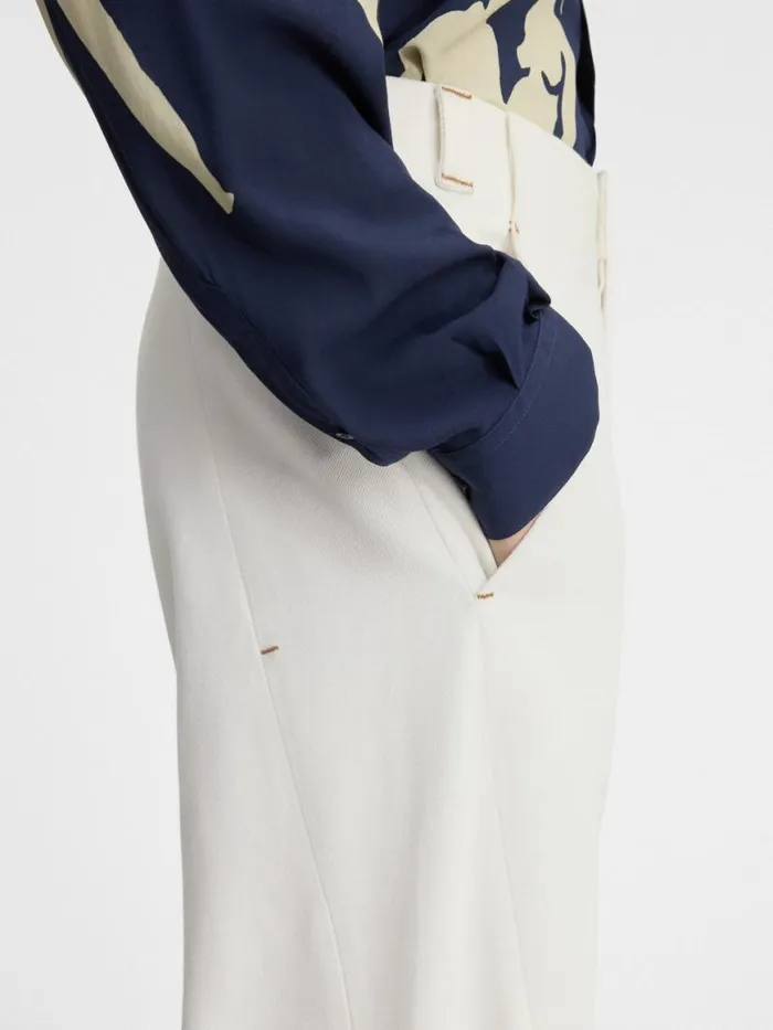 The Scala DeNmes Denim Pants Offwhite Men JACQUEMUS Denim The Scala DeNmes Denim Pants Offwhite Men JACQUEMUS Denim
