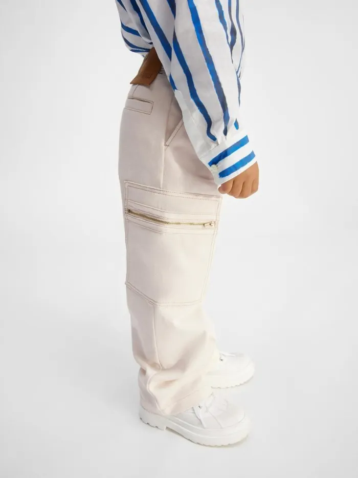 The Wide DeNmes Kids039 Denim Pants Offwhite WomenMen JACQUEMUS Bottoms The Wide DeNmes Kids039 Denim Pants Offwhite WomenMen JACQUEMUS Bottoms