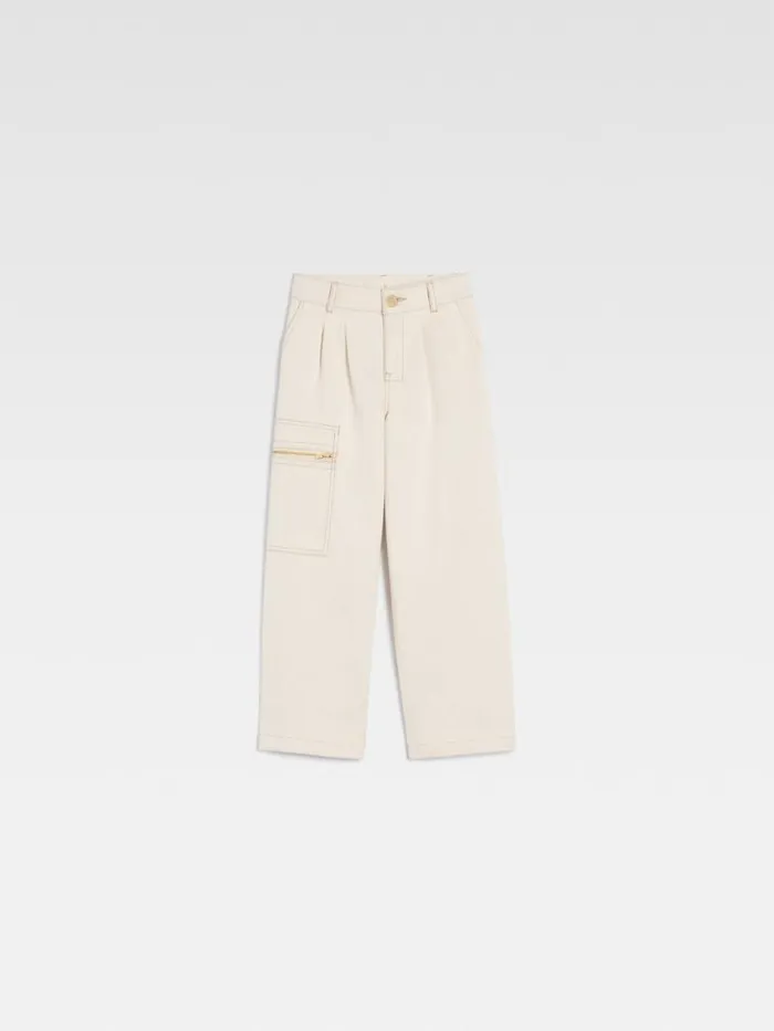The Wide DeNmes Kids039 Denim Pants Offwhite WomenMen JACQUEMUS Bottoms The Wide DeNmes Kids039 Denim Pants Offwhite WomenMen JACQUEMUS Bottoms