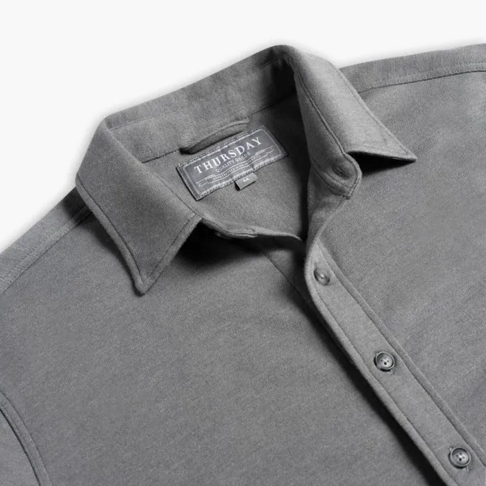 Thursday Boots Shirts and Apparel Everyday ButtonDown Shirt Grey 8211 Men Thursday Boots Shirts and Apparel Everyday ButtonDown Shirt Grey 8211 Men
