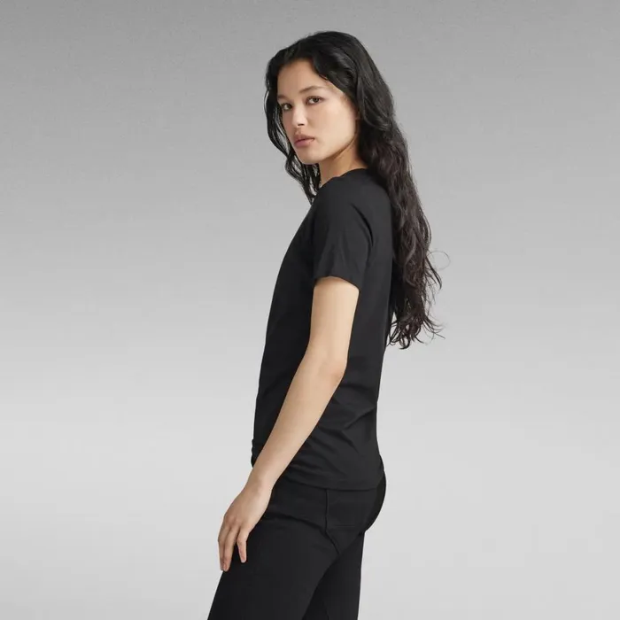 Tops and Tshirts Women GStar RAW Anglaise Graphic RAW Top Dark Black