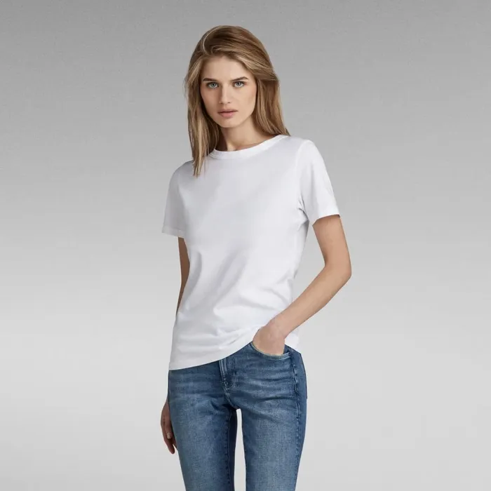 Tops and Tshirts Women GStar RAW Nysid RAW Slim Top White