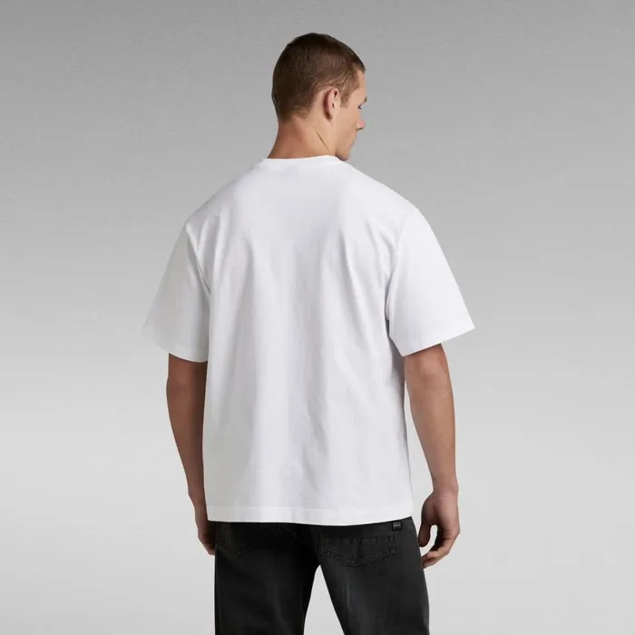 Tops and Tshirts Women GStar RAW Unisex Oversized Boxy Base TShirt White