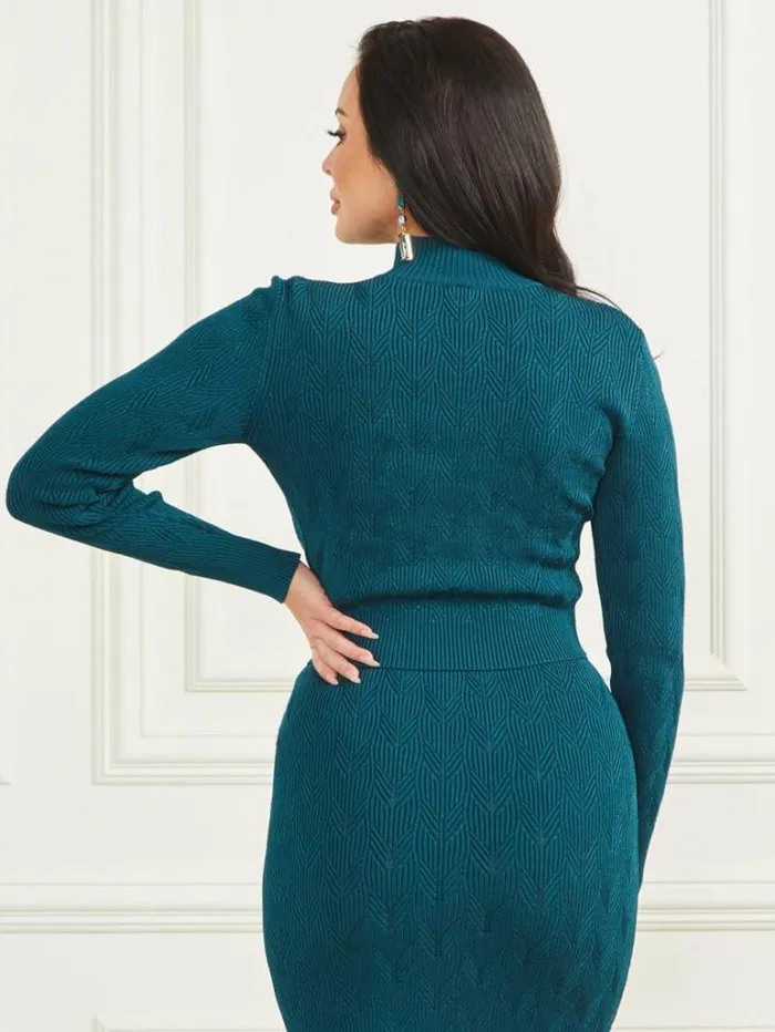 Tops And Sweaters Women Marciano Arlet Sweater Blue Opal Tops And Sweaters Women Marciano Arlet Sweater Blue Opal