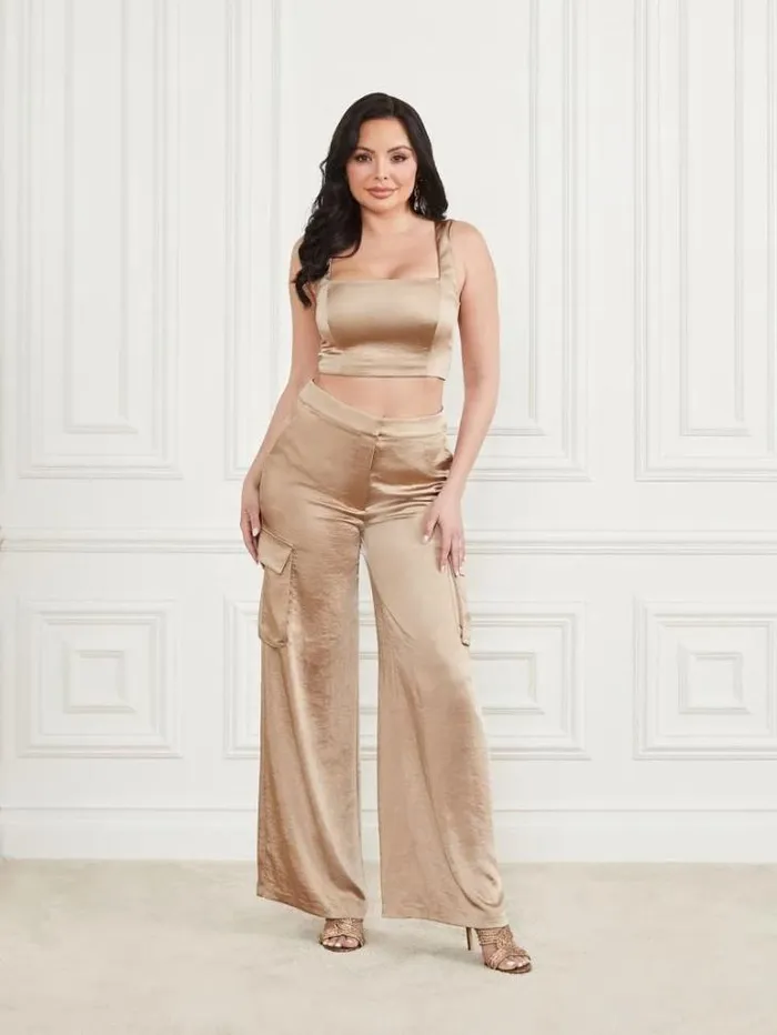 Tops And Sweaters Women Marciano Vera Crop Top Mindful Multi Tops And Sweaters Women Marciano Vera Crop Top Mindful Multi